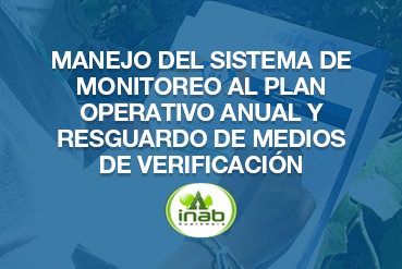 Manejo del sistema de monitoreo al plan operativo anual y resguardo de medios de verificación