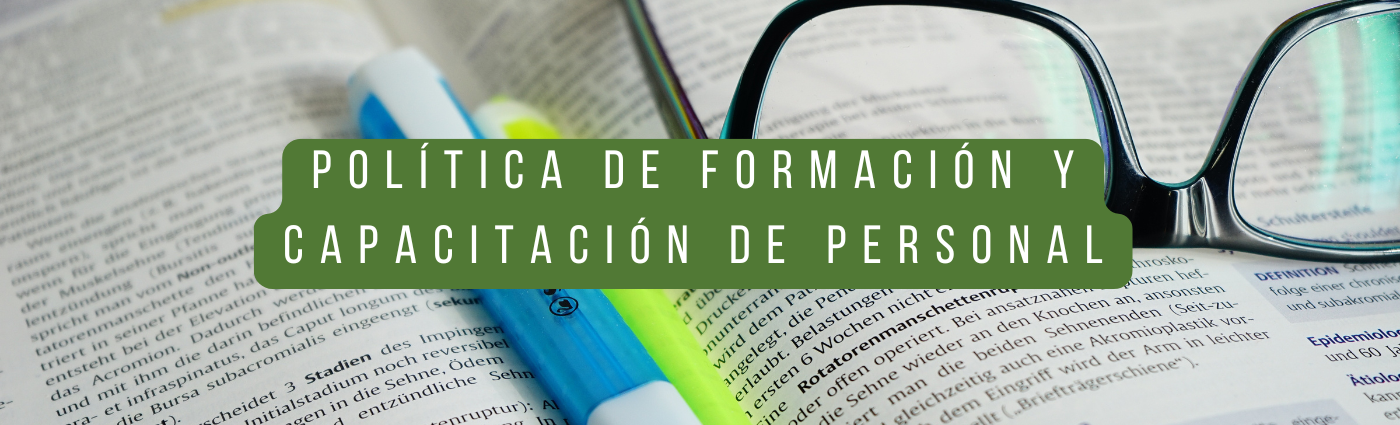 Política de Formación y Capacitación de Personal